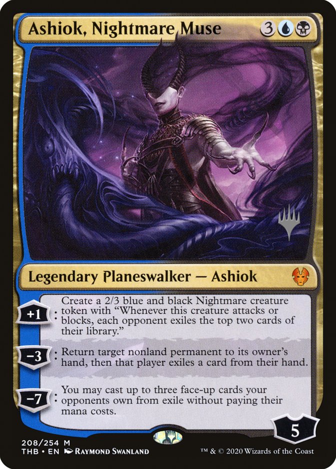 Ashiok, Nightmare Muse (Promo Pack) [Theros Beyond Death Promos] | The Gaming-Verse