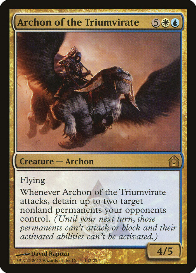 Archon of the Triumvirate [Return to Ravnica] | The Gaming-Verse