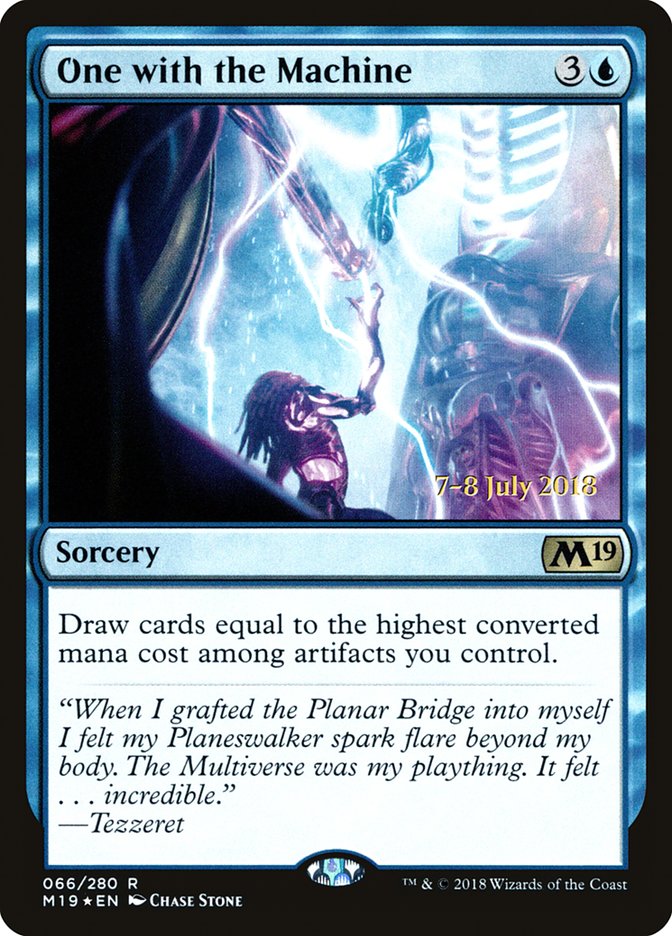 One with the Machine  [Core Set 2019 Prerelease Promos] | The Gaming-Verse