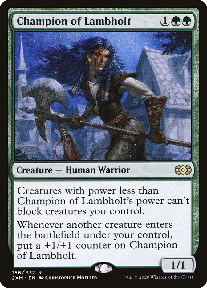 Champion of Lambholt [Double Masters] | The Gaming-Verse