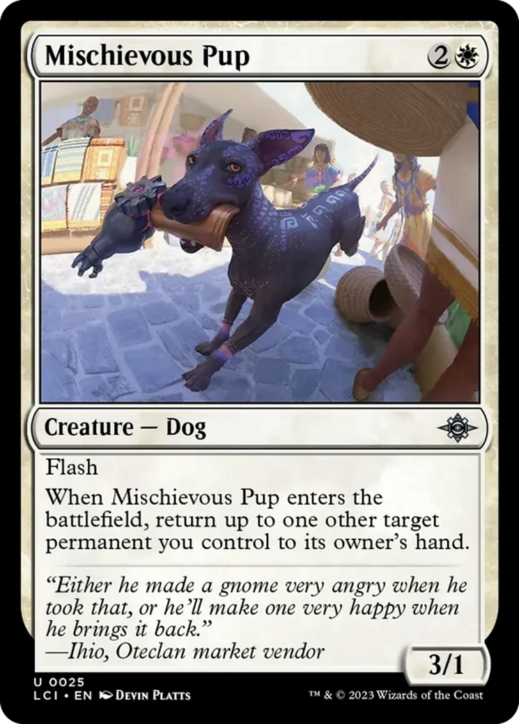 Mischievous Pup [The Lost Caverns of Ixalan] | The Gaming-Verse
