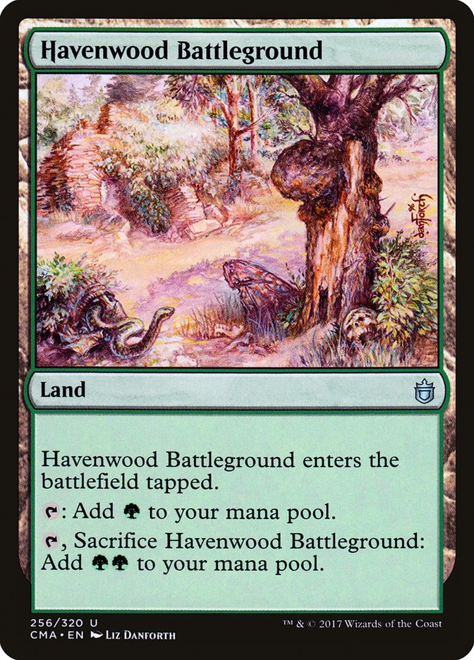 Havenwood Battleground [Commander Anthology] | The Gaming-Verse