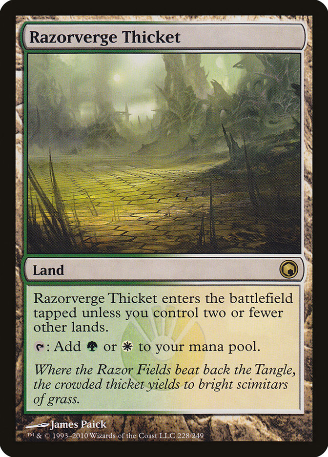 Razorverge Thicket [Scars of Mirrodin] | The Gaming-Verse