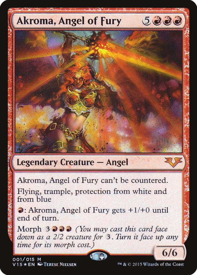 Akroma, Angel of Fury [From the Vault: Angels] | The Gaming-Verse