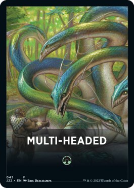 Multi-Headed Theme Card [Jumpstart 2022 Front Cards] | The Gaming-Verse