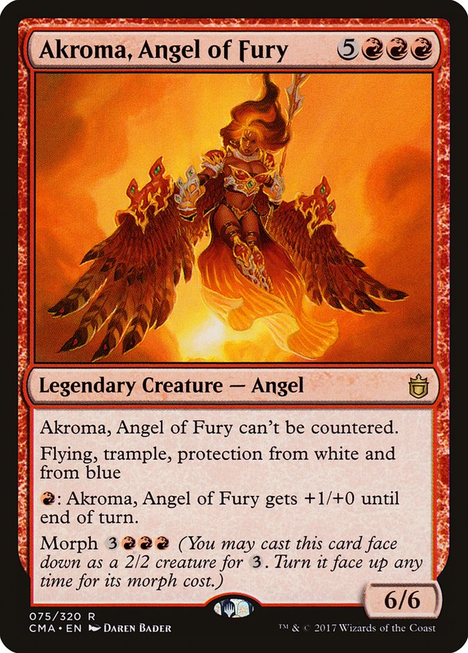 Akroma, Angel of Fury [Commander Anthology] | The Gaming-Verse