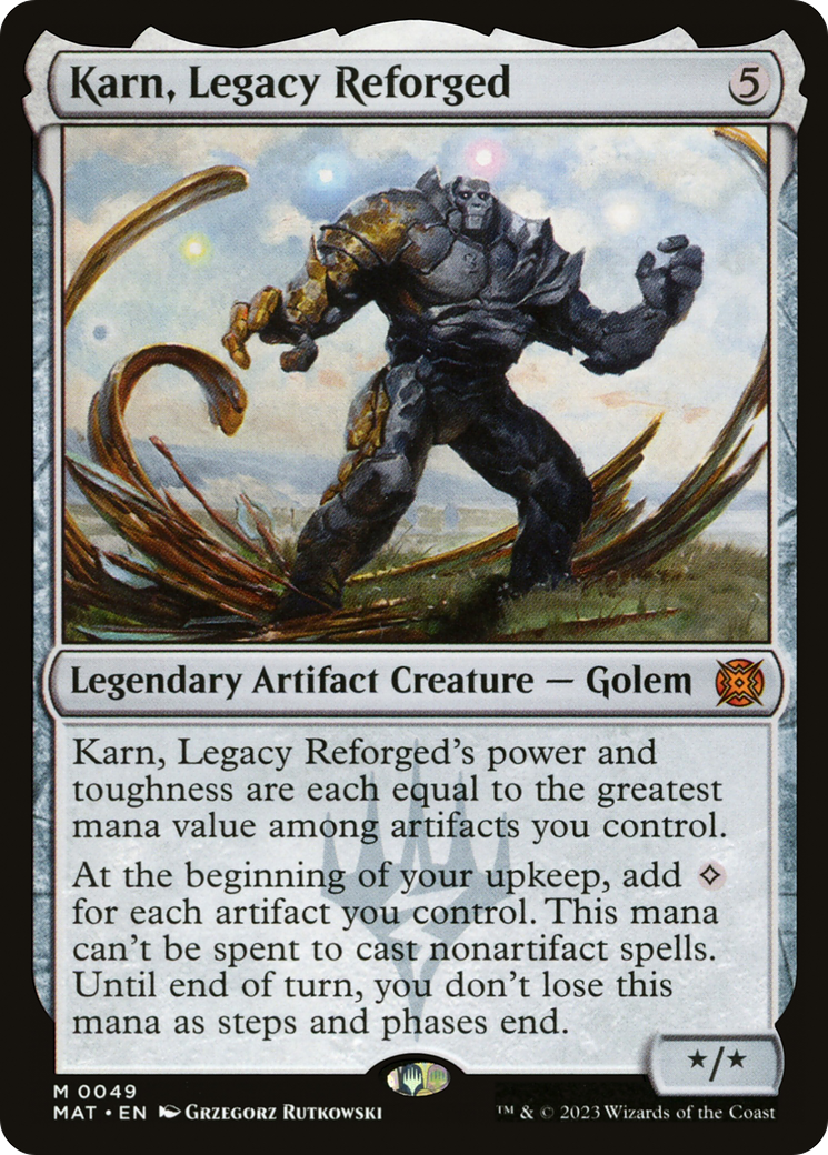 Karn, Legacy Reforged [March of the Machine: The Aftermath] | The Gaming-Verse