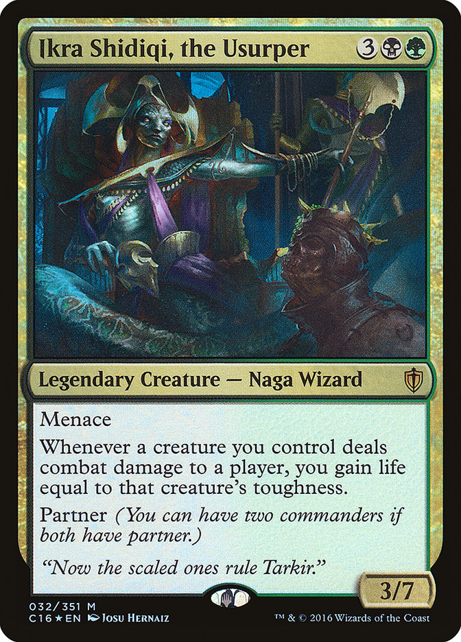 Ikra Shidiqi, the Usurper [Commander 2016] | The Gaming-Verse