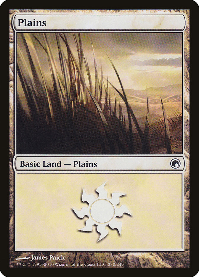 Plains (#230) [Scars of Mirrodin] | The Gaming-Verse