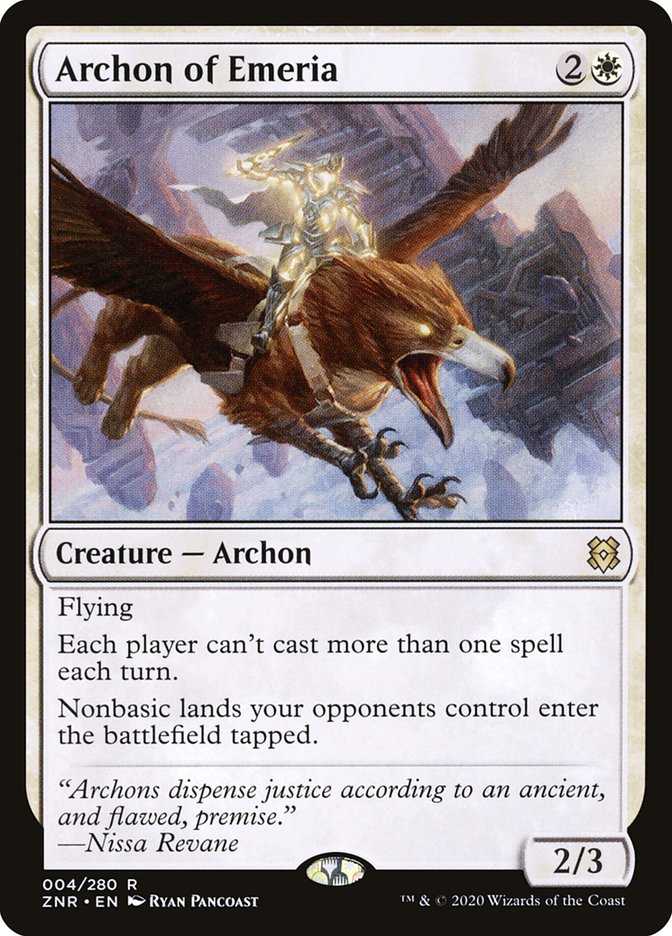 Archon of Emeria [Zendikar Rising] | The Gaming-Verse