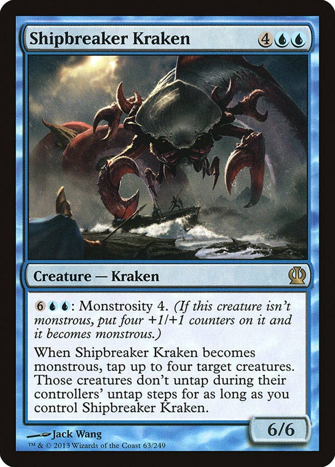 Shipbreaker Kraken [Theros] | The Gaming-Verse