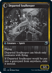 Devoted Grafkeeper // Departed Soulkeeper [Innistrad: Double Feature] | The Gaming-Verse