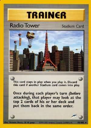 Radio Tower (95/105) [Neo Destiny Unlimited] | The Gaming-Verse