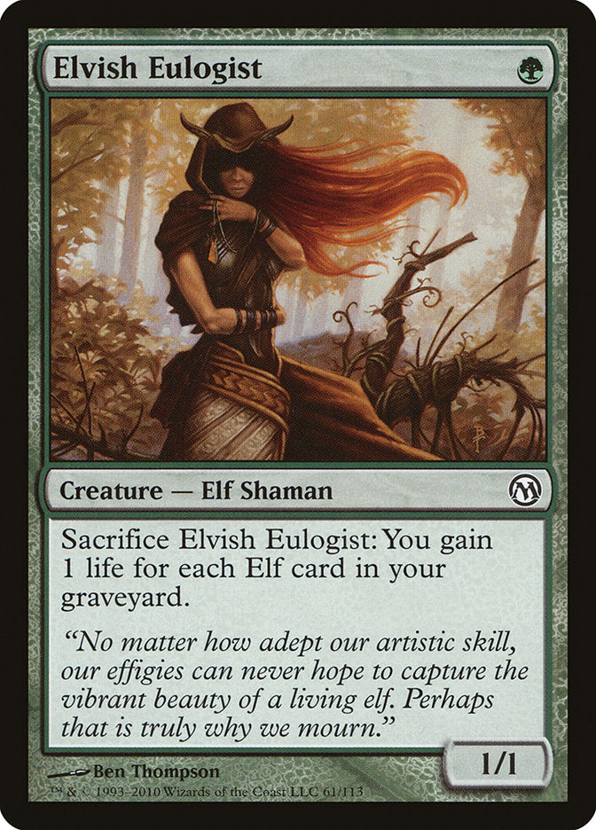 Elvish Eulogist [Duels of the Planeswalkers] | The Gaming-Verse