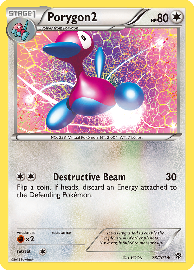 Porygon2 (73/101) [Black & White: Plasma Blast] | The Gaming-Verse