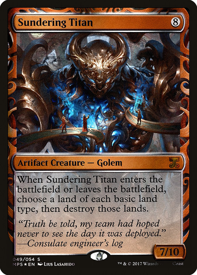 Sundering Titan [Kaladesh Inventions] | The Gaming-Verse