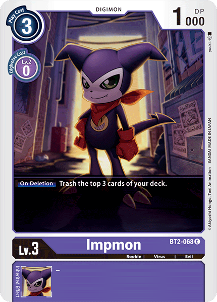 Impmon [BT2-068] [Release Special Booster Ver.1.0] | The Gaming-Verse