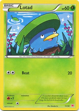 Lotad (11/30) [XY: Trainer Kit 2 - Latias] | The Gaming-Verse