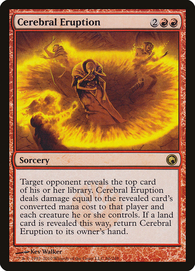 Cerebral Eruption [Scars of Mirrodin] | The Gaming-Verse