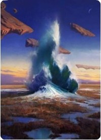 Flooded Strand Art Card [Zendikar Rising Art Series] | The Gaming-Verse