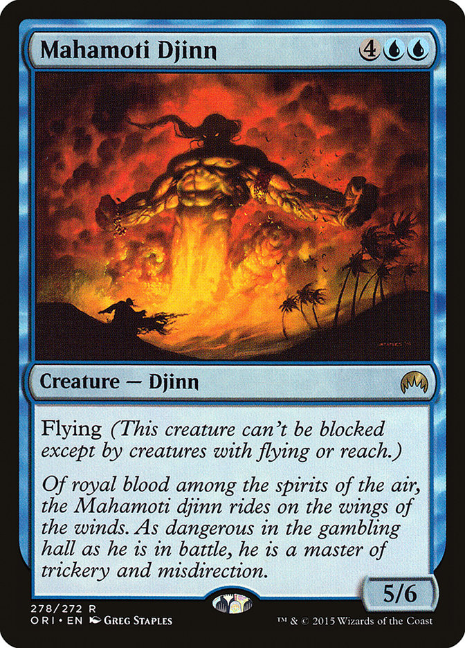 Mahamoti Djinn [Magic Origins] | The Gaming-Verse