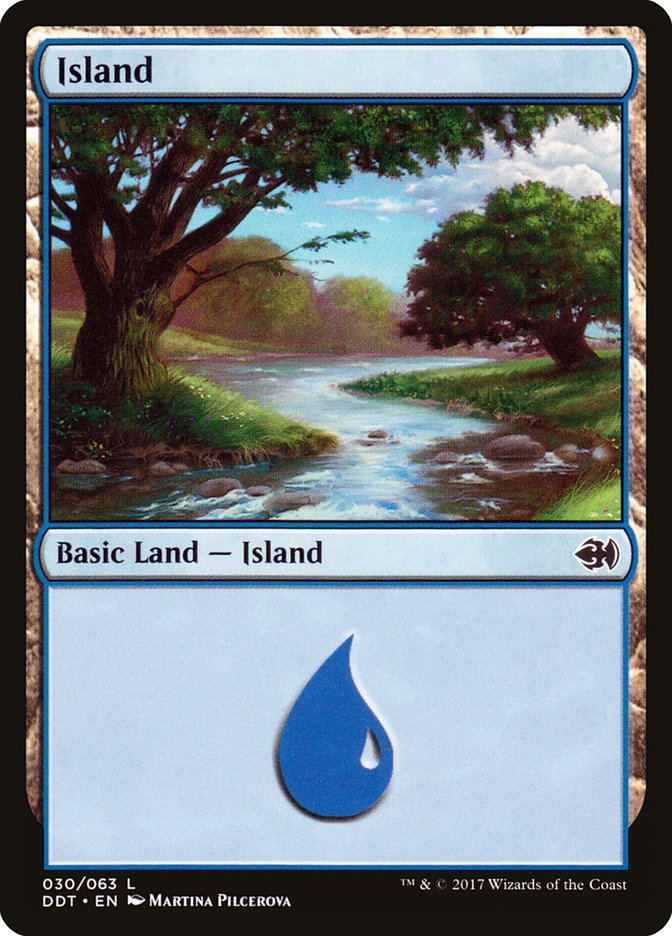 Island (#30) [Duel Decks: Merfolk vs. Goblins] | The Gaming-Verse