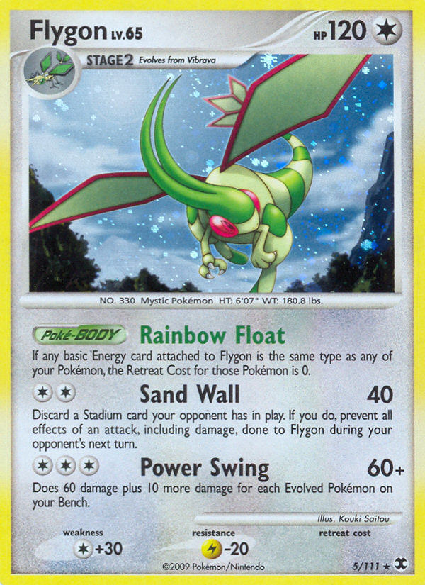 Flygon (5/111) [Platinum: Rising Rivals] | The Gaming-Verse