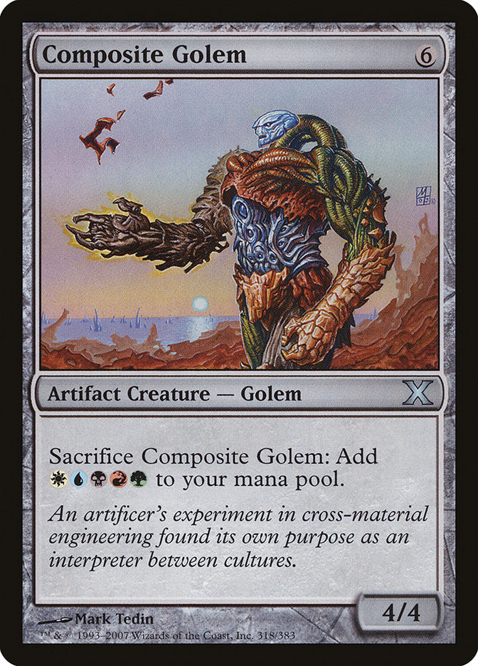 Composite Golem [Tenth Edition] | The Gaming-Verse