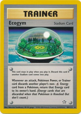 Ecogym (84/111) [Neo Genesis Unlimited] | The Gaming-Verse