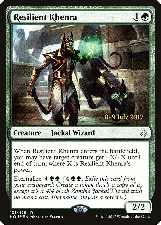 Resilient Khenra  (Prerelease) [Hour of Devastation Prerelease Promos] | The Gaming-Verse