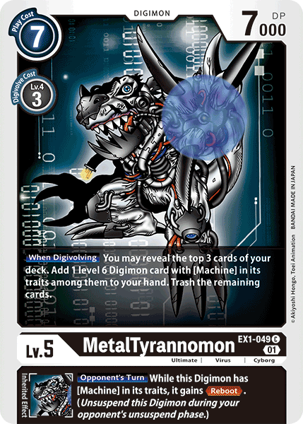 MetalTyrannomon [EX1-049] [Classic Collection] | The Gaming-Verse