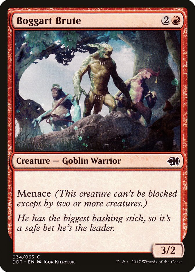 Boggart Brute [Duel Decks: Merfolk vs. Goblins] | The Gaming-Verse