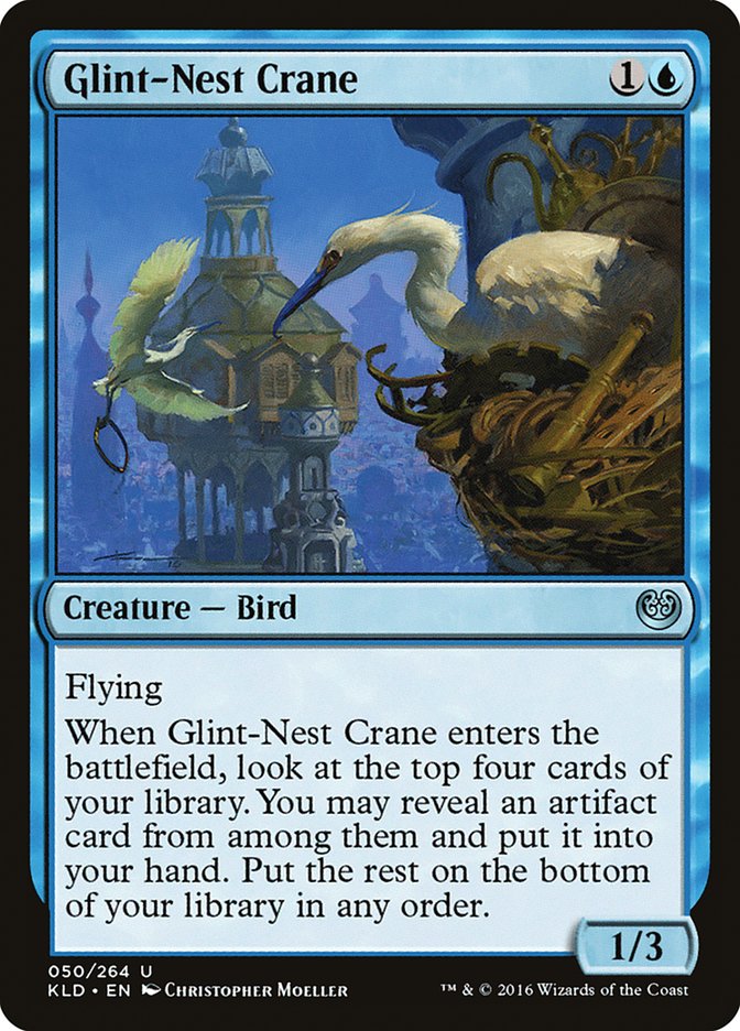 Glint-Nest Crane [Kaladesh] | The Gaming-Verse