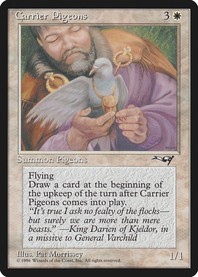 Carrier Pigeons (Holding Pigeon) [Alliances] | The Gaming-Verse