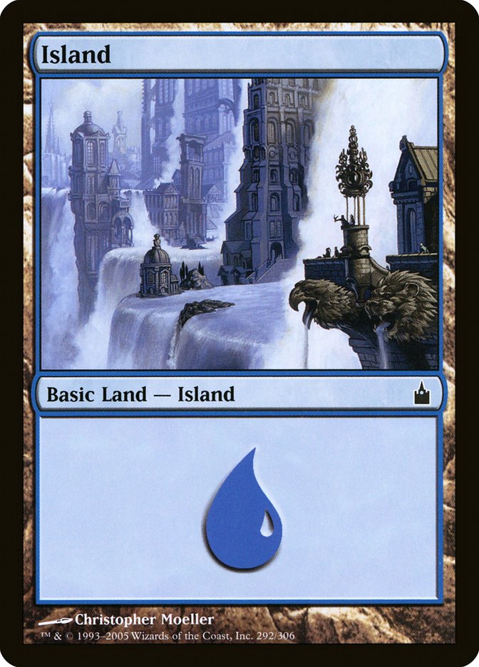 Island (#292) [Ravnica: City of Guilds] | The Gaming-Verse