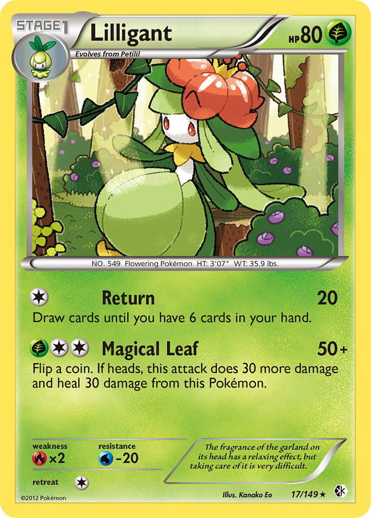 Lilligant (17/149) [Black & White: Boundaries Crossed] | The Gaming-Verse