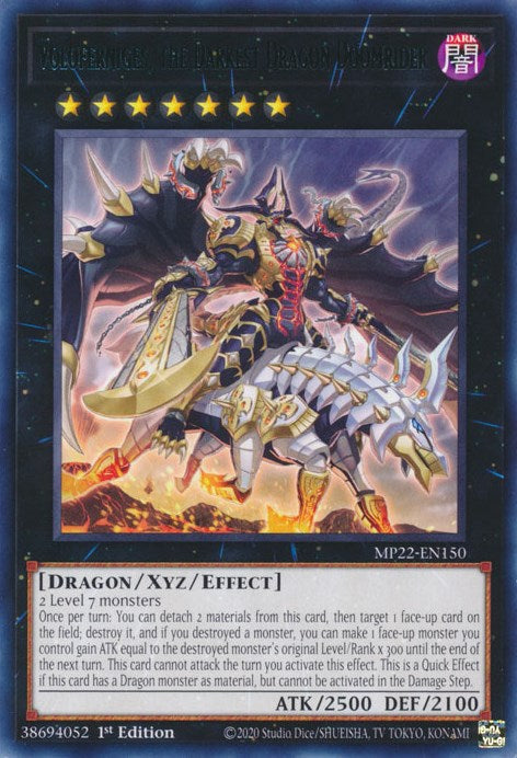 Voloferniges, the Darkest Dragon Doomrider [MP22-EN150] Rare | The Gaming-Verse