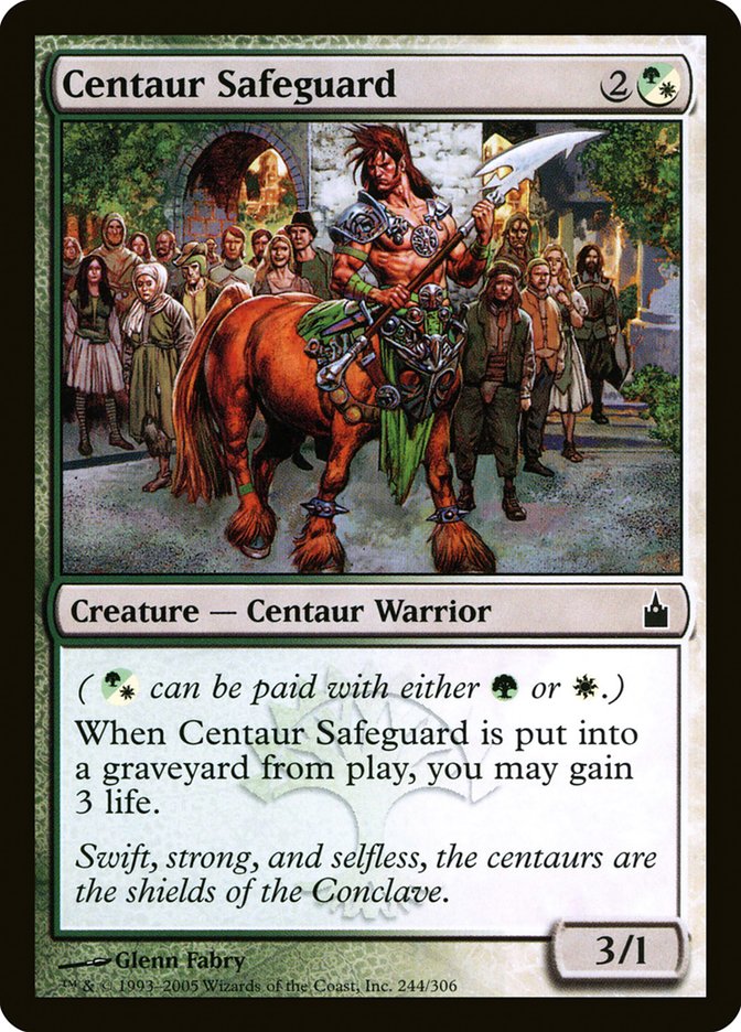 Centaur Safeguard [Ravnica: City of Guilds] | The Gaming-Verse