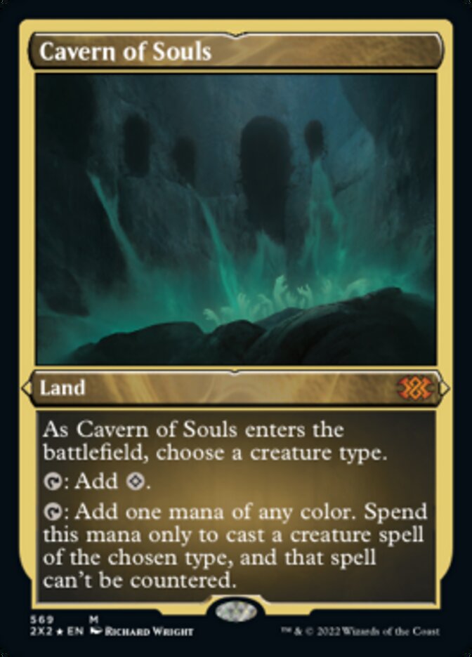 Cavern of Souls (Foil Etched) [Double Masters 2022] | The Gaming-Verse