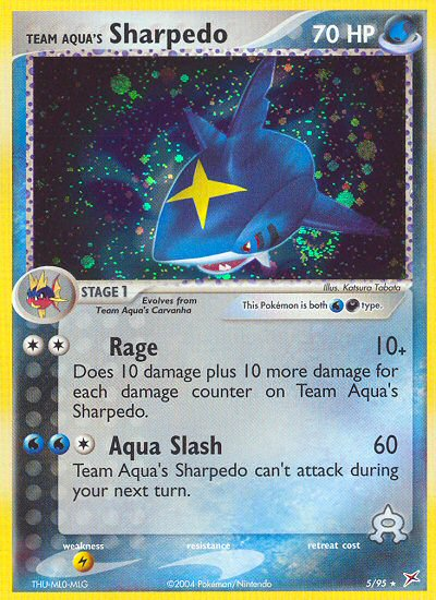 Team Aqua's Sharpedo (5/95) [EX: Team Magma vs Team Aqua] | The Gaming-Verse