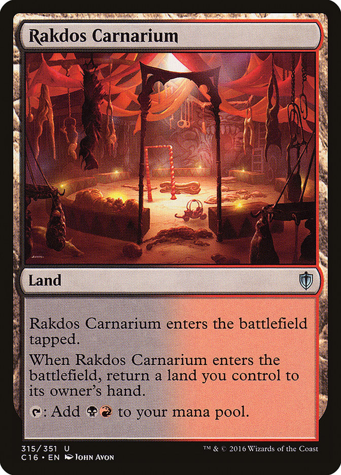 Rakdos Carnarium [Commander 2016] | The Gaming-Verse