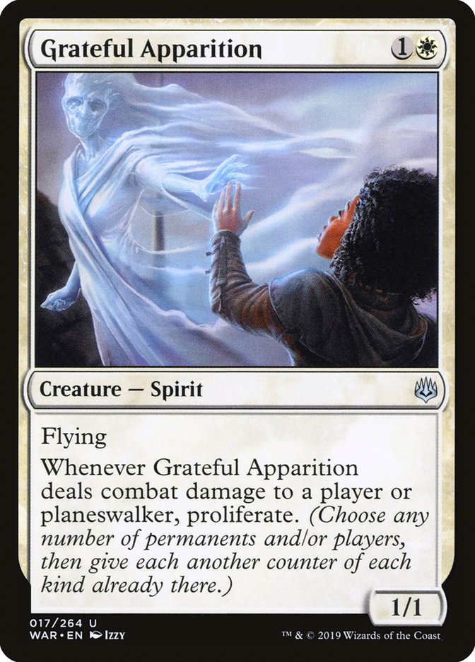 Grateful Apparition [War of the Spark] | The Gaming-Verse