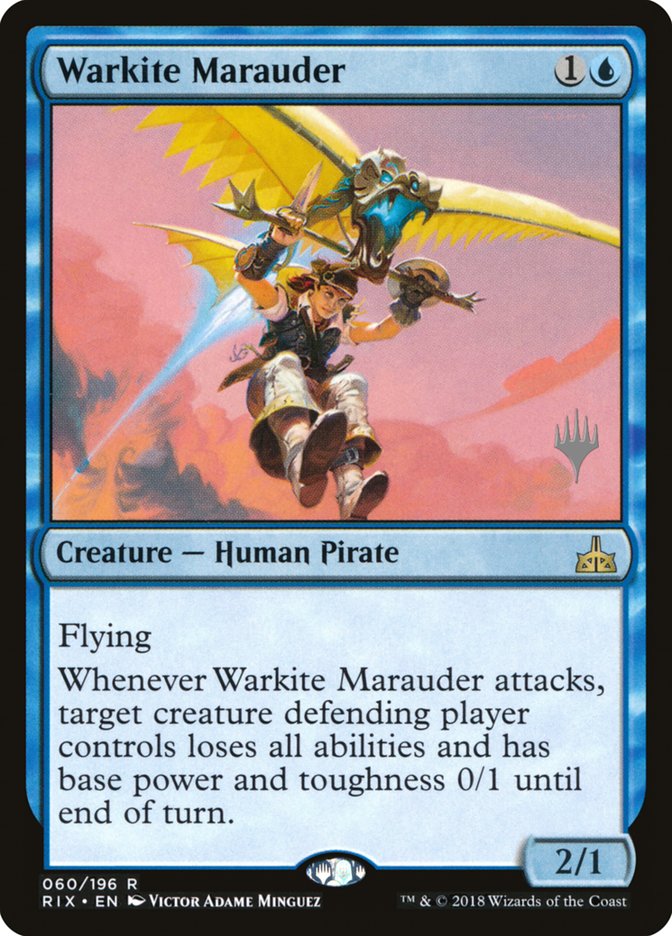 Warkite Marauder (Promo Pack) [Rivals of Ixalan Promos] | The Gaming-Verse