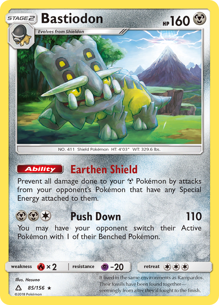 Bastiodon (85/156) [Sun & Moon: Ultra Prism] | The Gaming-Verse