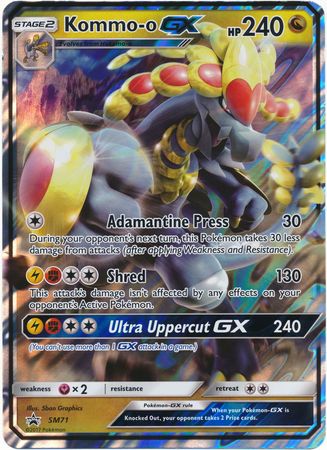 Kommo-o GX (SM71) (Jumbo Card) [Sun & Moon: Black Star Promos] | The Gaming-Verse