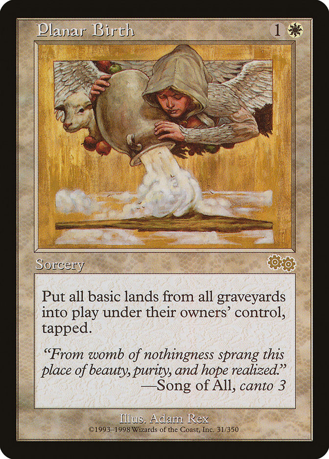 Planar Birth [Urza's Saga] | The Gaming-Verse