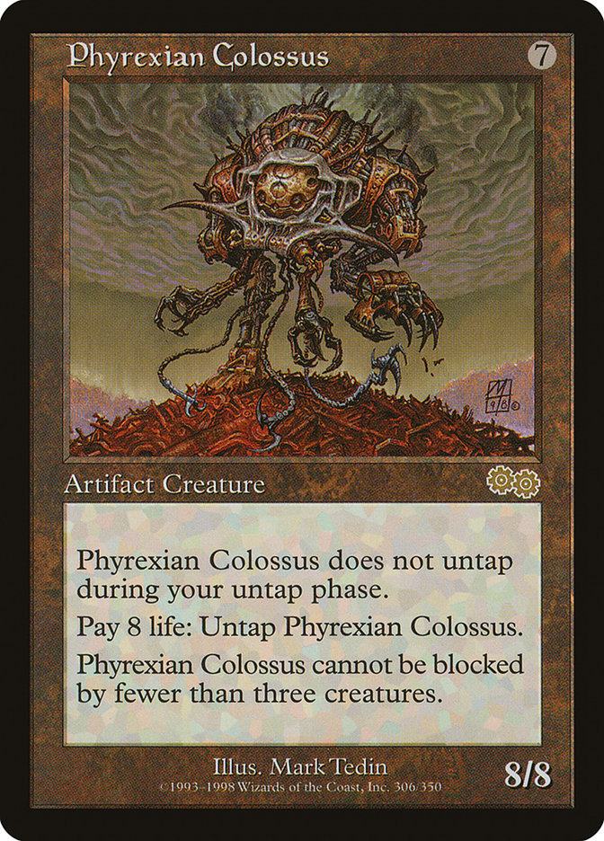 Phyrexian Colossus [Urza's Saga] | The Gaming-Verse