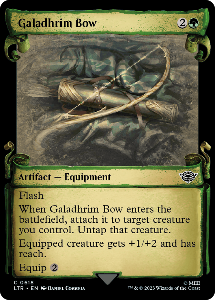 Galadhrim Bow [The Lord of the Rings: Tales of Middle-Earth Showcase Scrolls] | The Gaming-Verse