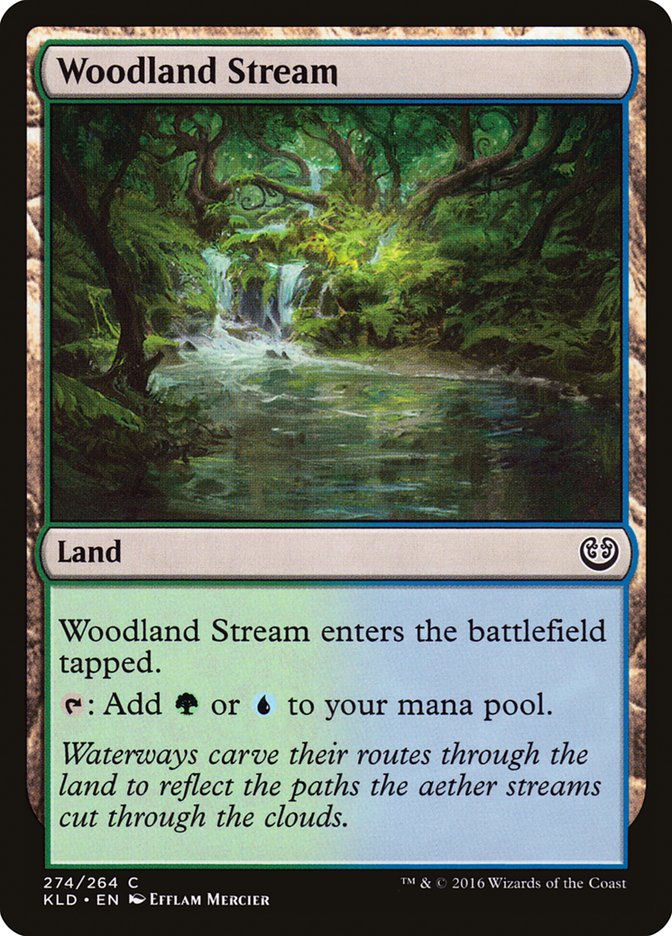 Woodland Stream [Kaladesh] | The Gaming-Verse