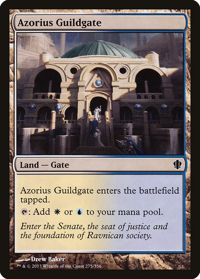 Azorius Guildgate [Commander 2013] | The Gaming-Verse